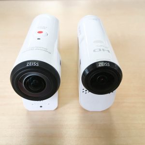 HDR-AS300とAS200 レンズ