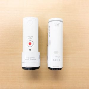HDR-AS300とAS200 上部