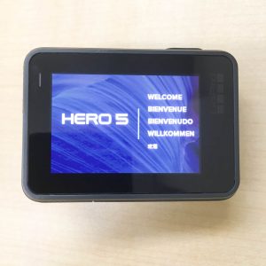 GoPro HERO5 Black　液晶ON