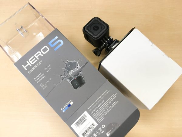 GoPro HERO5 Session 化粧箱取り出し時