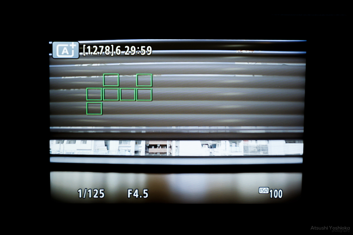 Canon EOS Kiss M フォーカスポイント