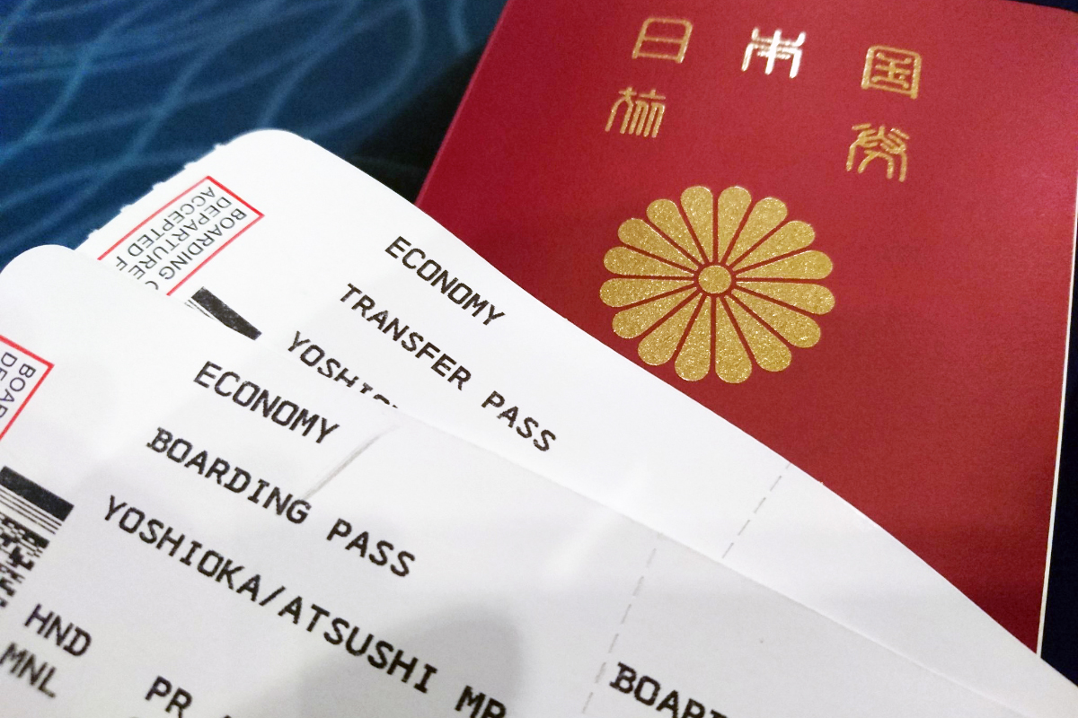海外旅行　パスポート