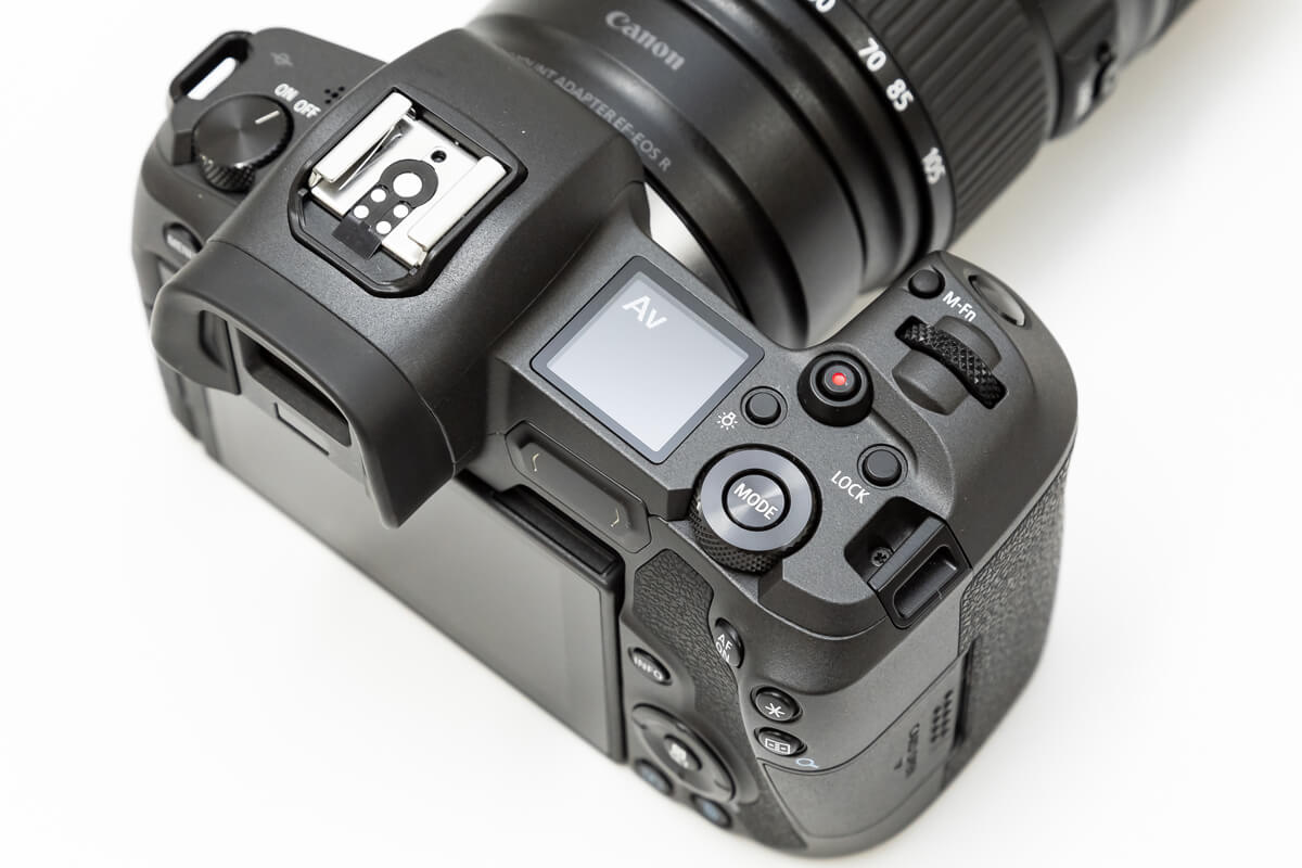 EOS R ボタン ダイヤル配置
