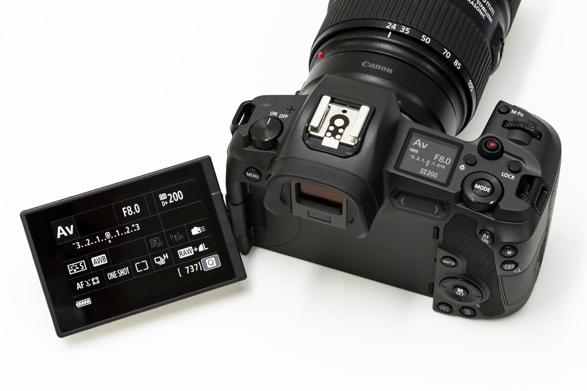 EOS R バリアングル液晶
