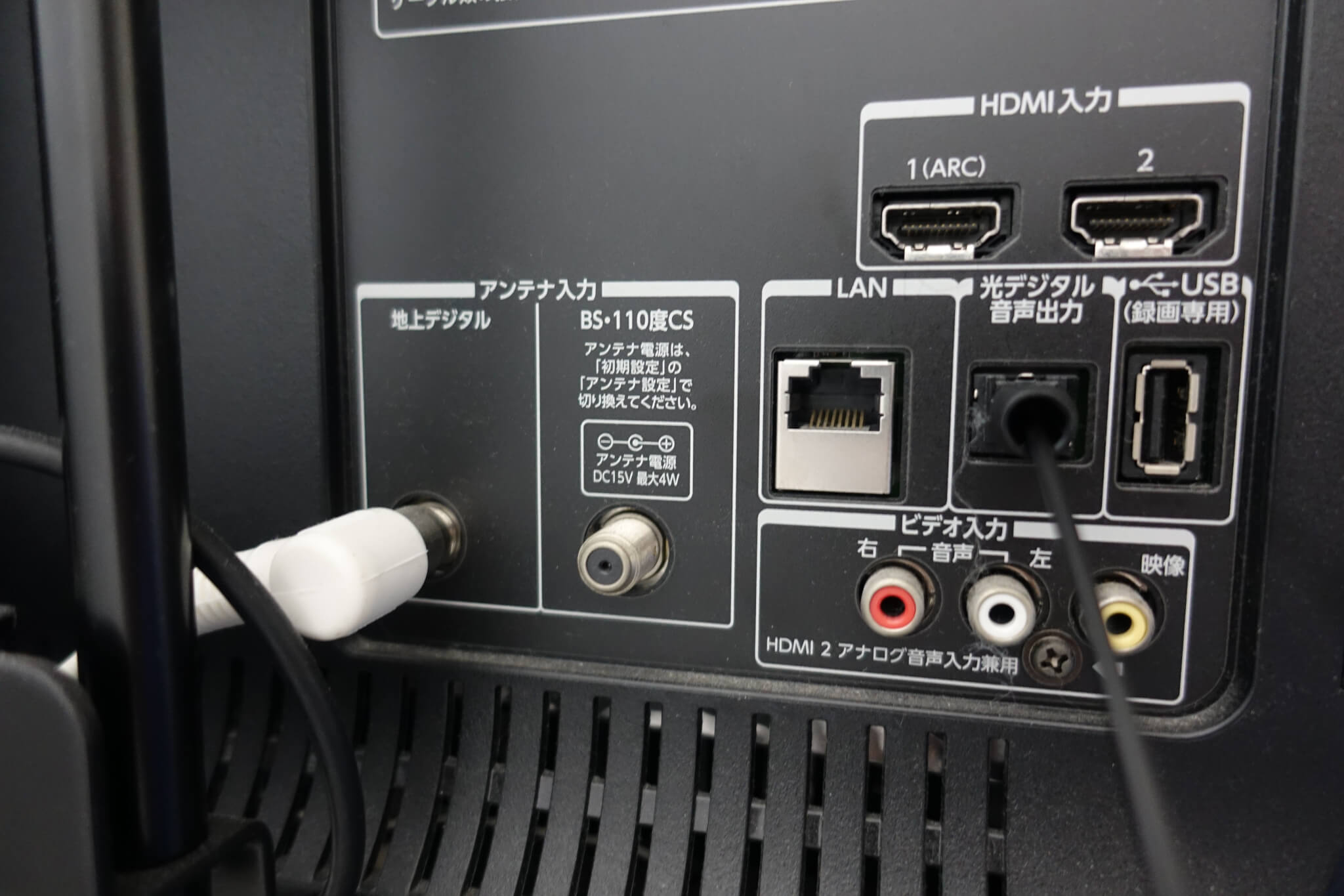 SMR-10 テレビ接続