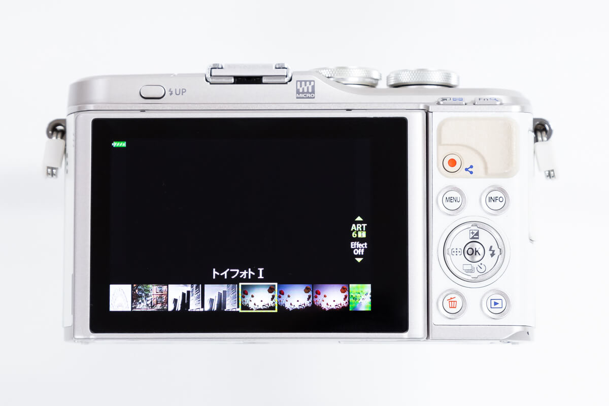 E-PL9 フィルター機能