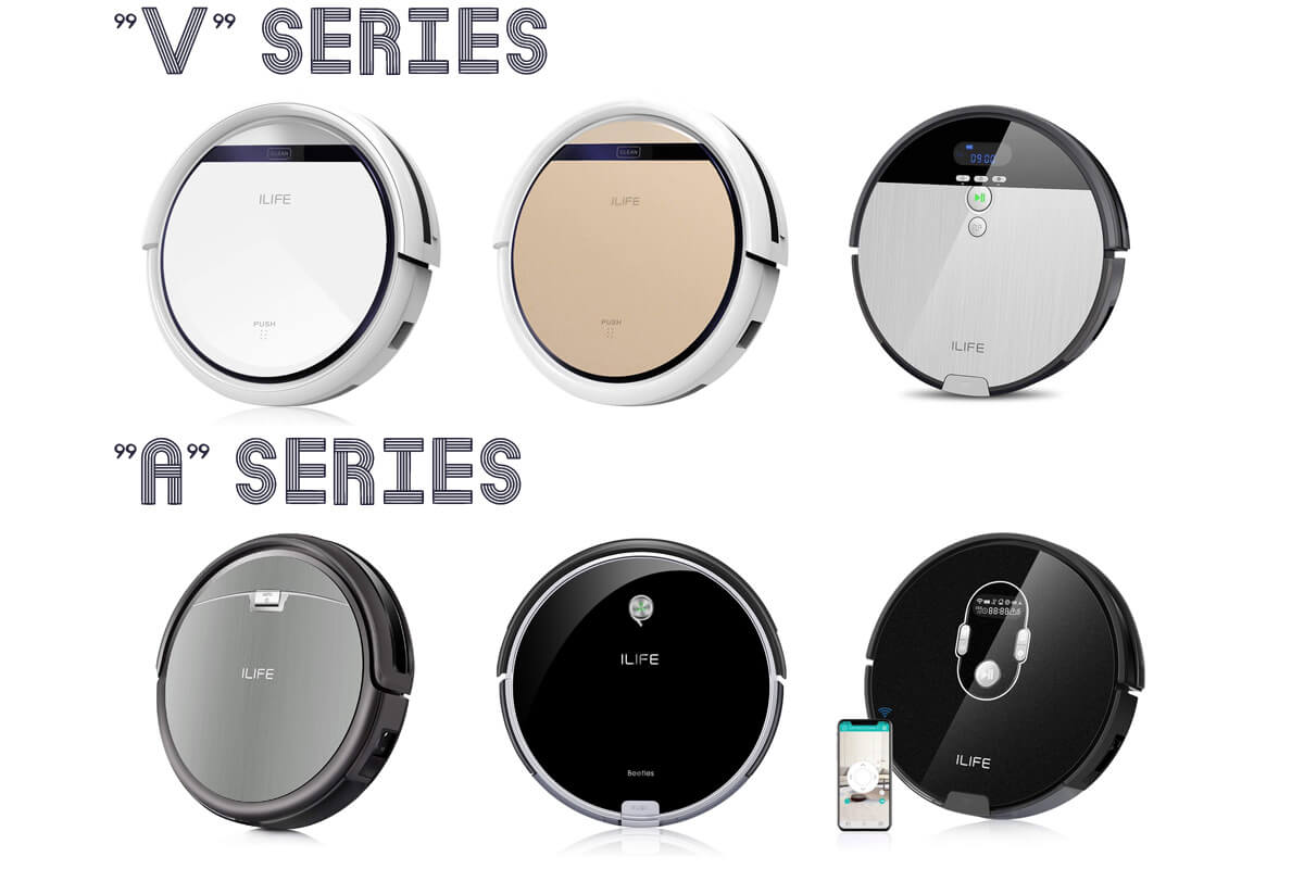 ILIFE(アイライフ)のロボット掃除機を一覧表で比較