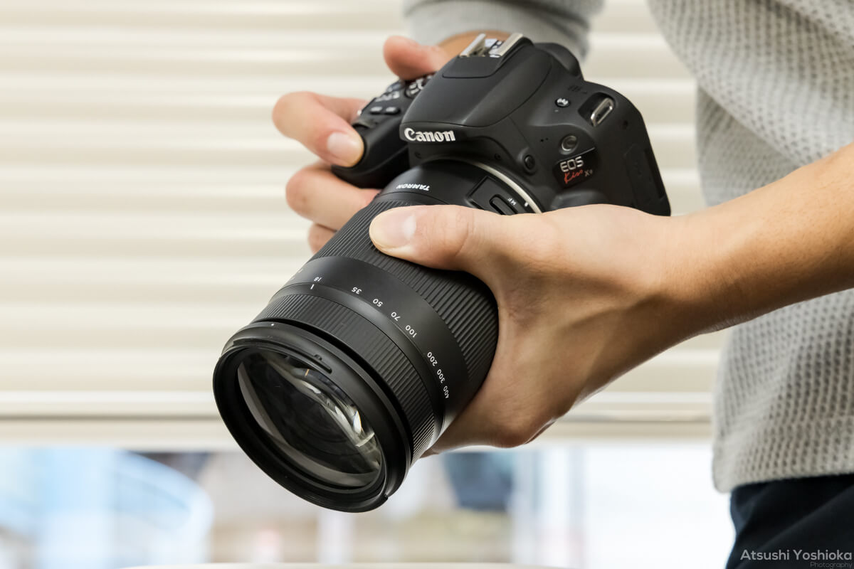 TAMRON 18-400mm F/3.5-6.3 Di II VC HLD 携帯性
