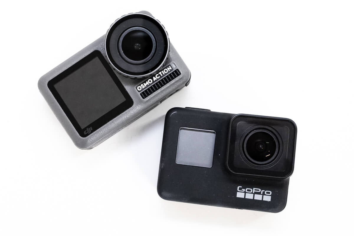 Osmo Action GoPro HERO7 Black 比較