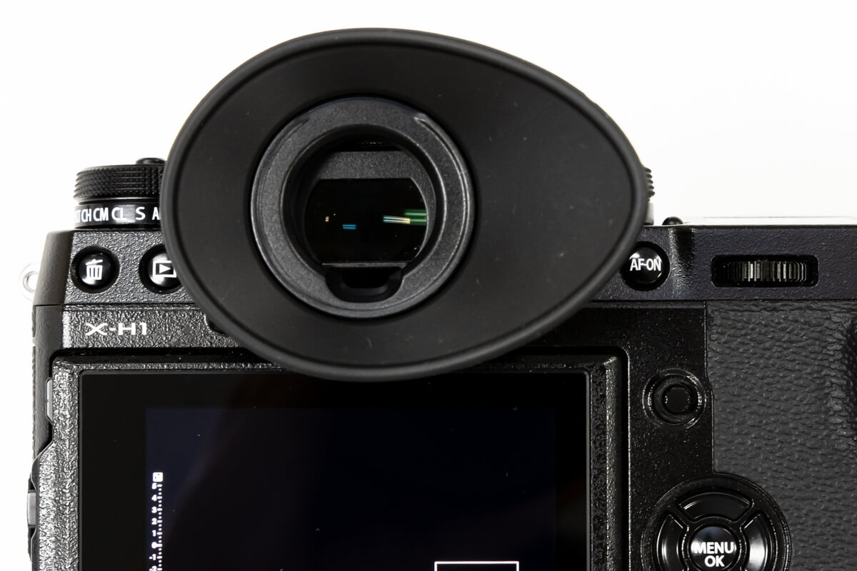 FUJIFILM X-H1 電子ビューファインダー