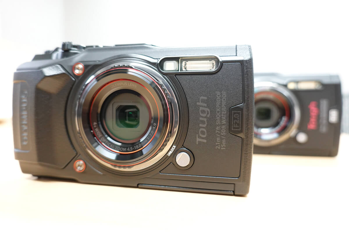 オリンパスの防水カメラ「Tough TG-6」「Tough TG-5」