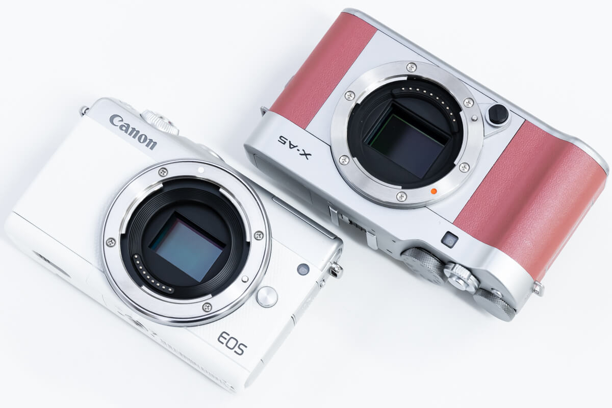 Canon EOS M100 FUJIFILM X-A5 APS-Cセンサー