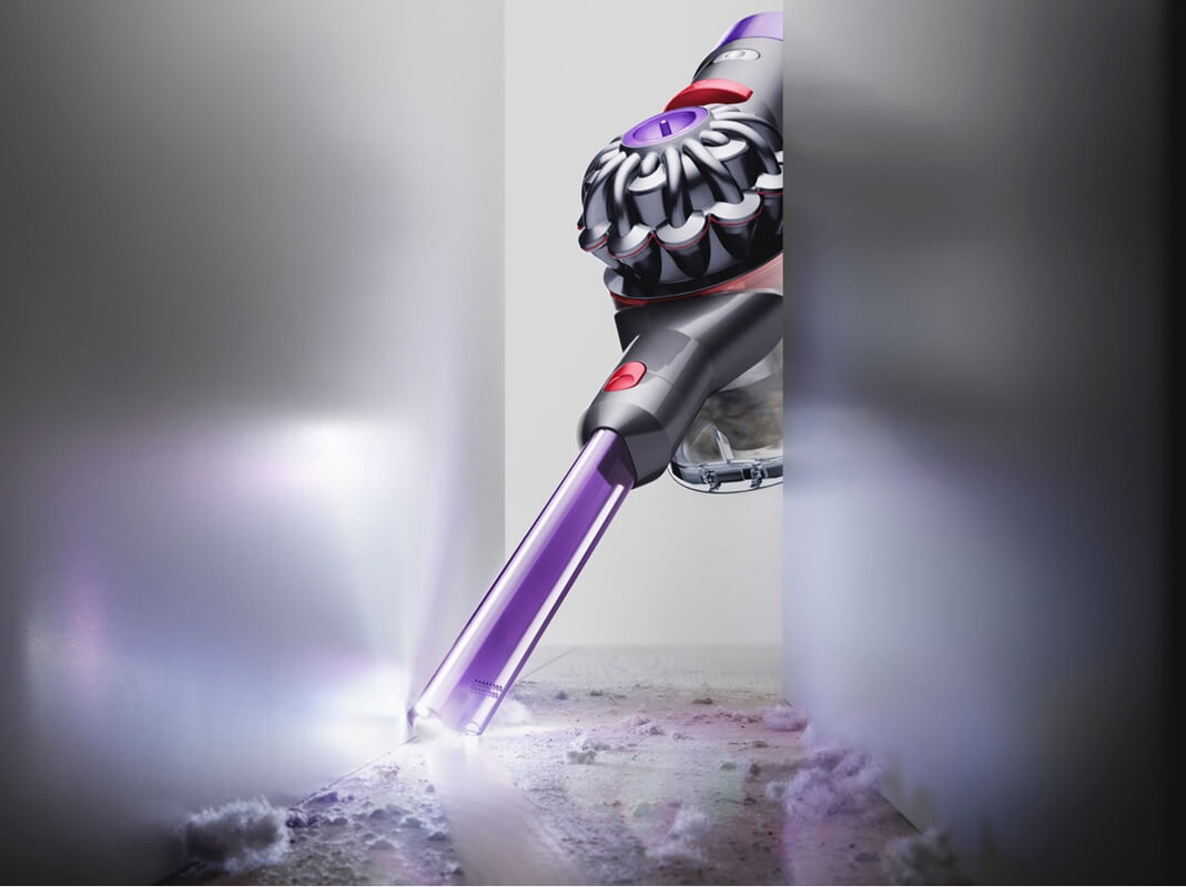 ダイソン V8 スリムの特長 Fluffy+のみに付属するLED隙間ノズルも魅力的