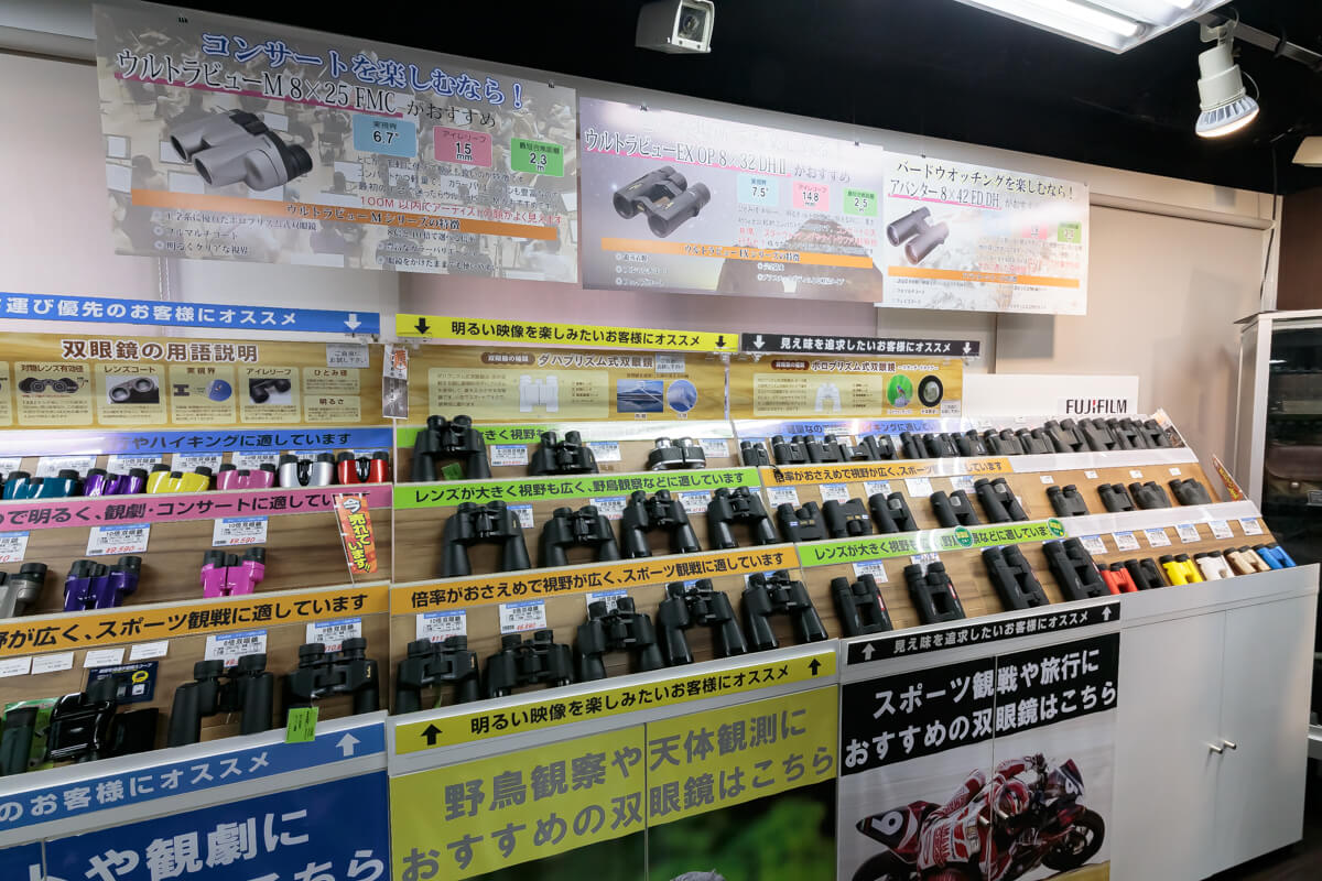 使用シーン別のおすすめ双眼鏡