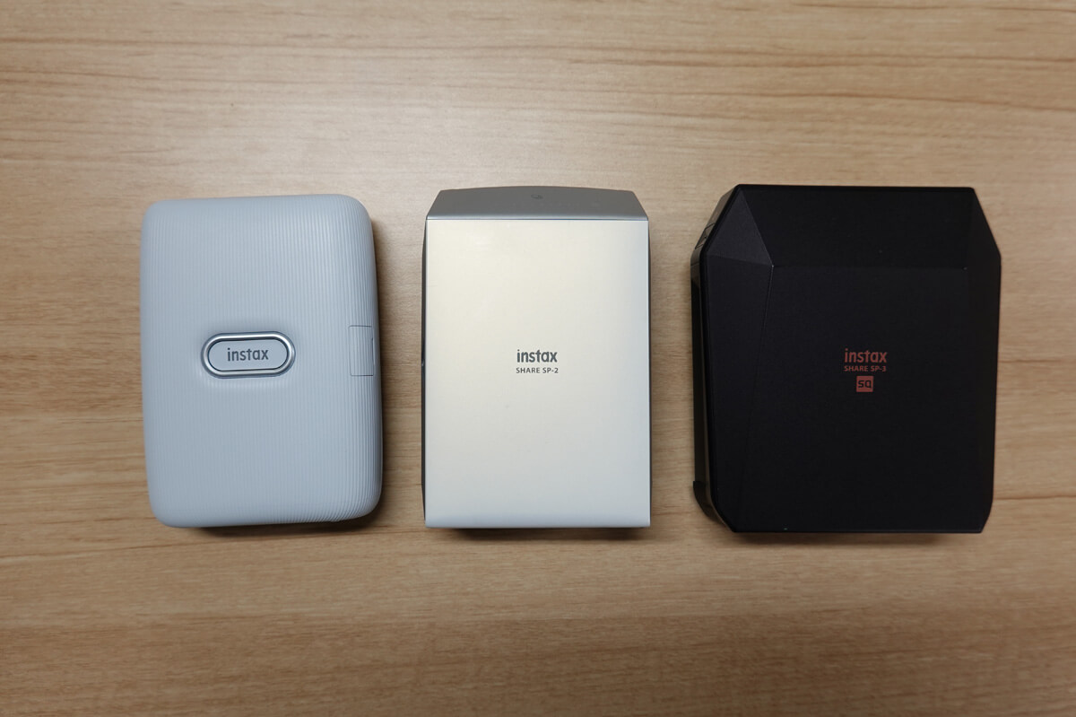 従来モデル「スマホdeチェキ instax SHARE SP-2/SP-3」との違いを比較