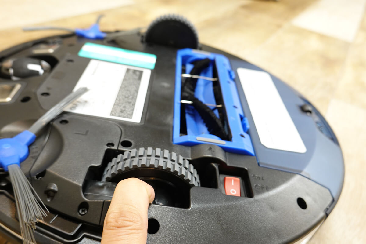 Anker Eufy RoboVac 11Sを実際に使ってレビュー Eufy RoboVac 11S 外観レビュー 裏面