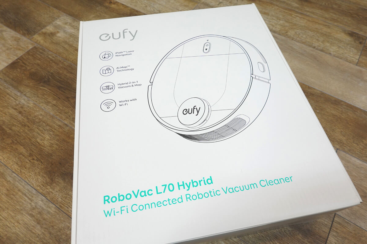 水拭きOK!賢くて高コスパ Anker Eufy RoboVac L70 Hybrid使用 水拭きOK!賢くて高コスパ Anker Eufy RoboVac L70 Hybrid使用