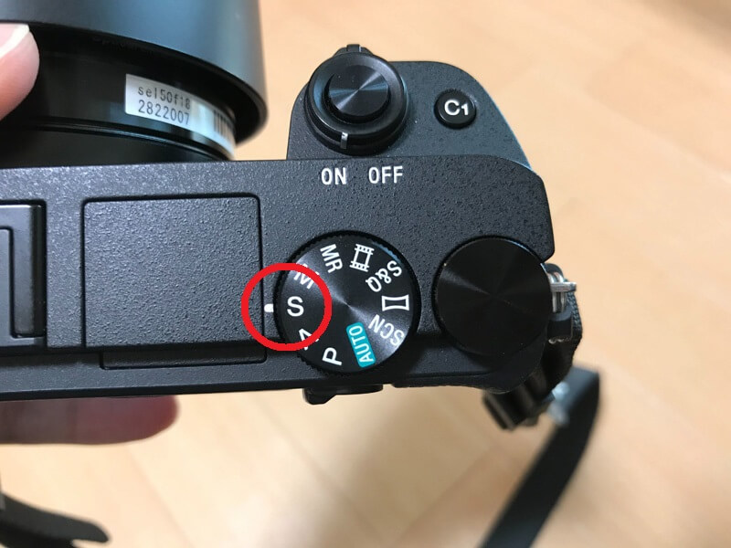 まず始めにやっておくべきカメラの基本設定 4. 動いている時の撮影には「シャッタースピード優先（S/Tv）モード」がおすすめ