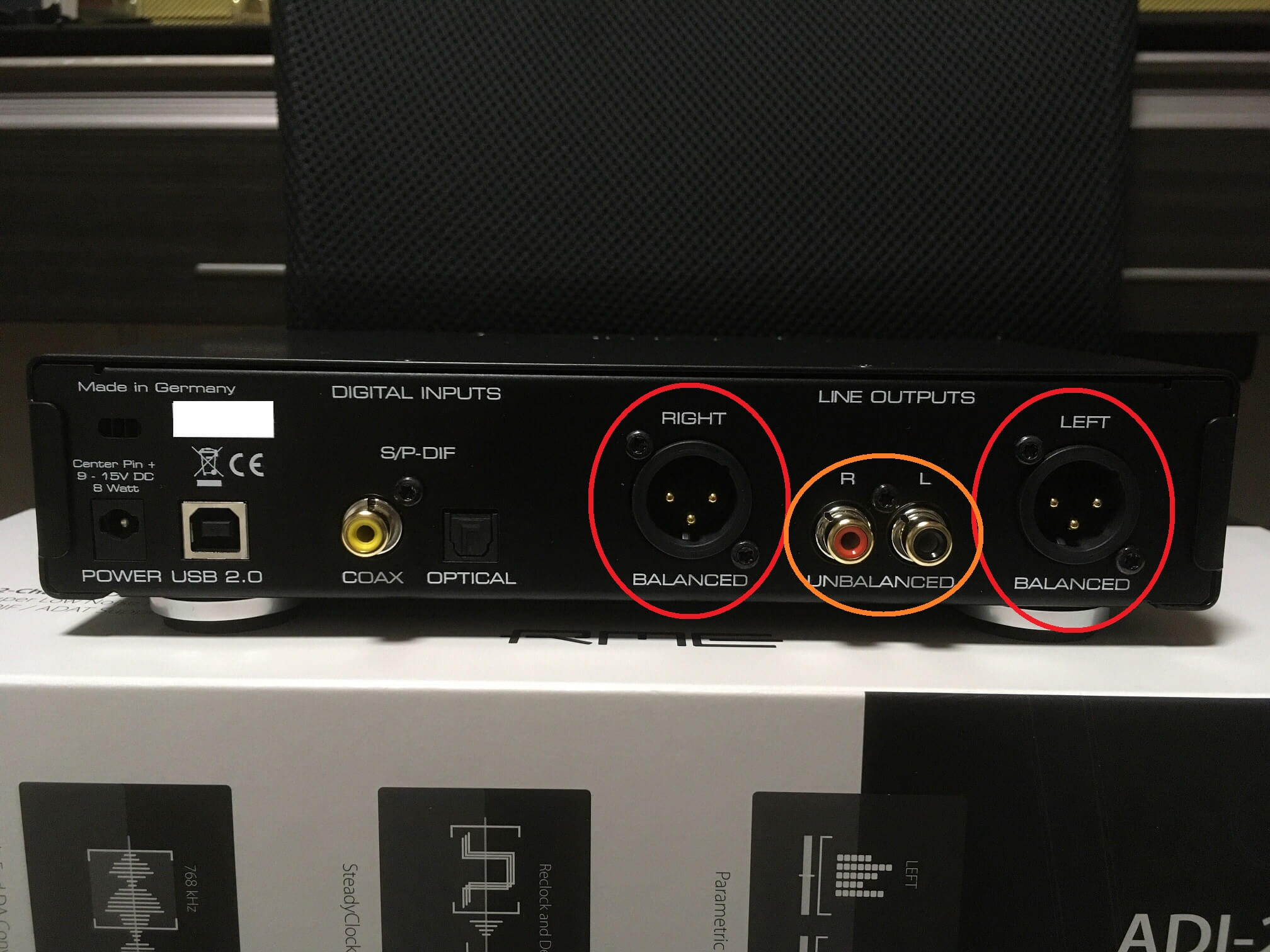 adi-2 dac fs　出力端子