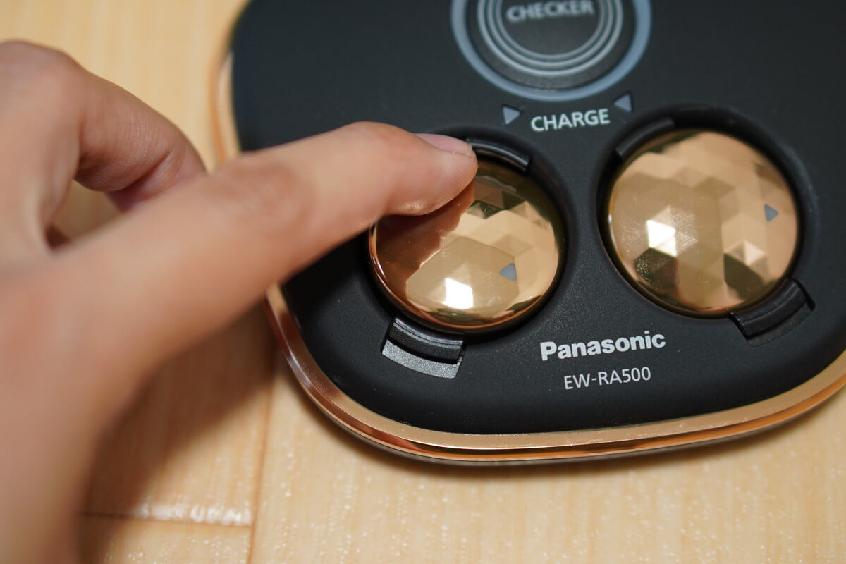 Panasonicの高周波治療器「コリコラン」 使い方も簡単