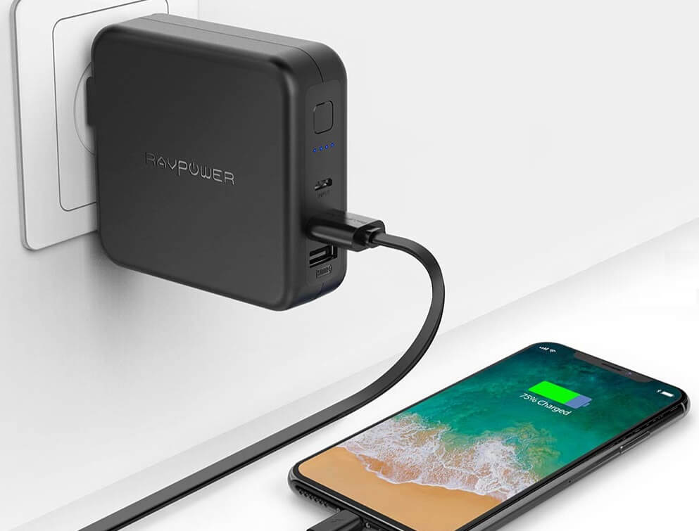 RAVPower(ラブパワー)モバイルバッテリーの選び方 4.入力