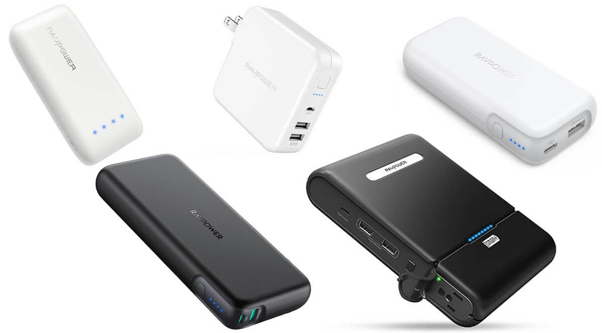 RAVPowerのモバイルバッテリー全17種を比較!選び方とおすすめを RAVPowerのモバイルバッテリー全17種を比較!選び方とおすすめを