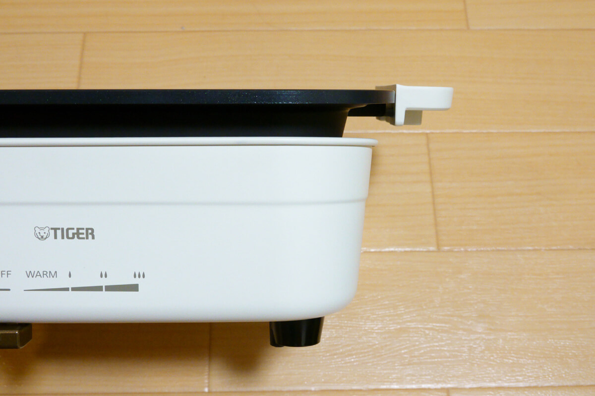 タイガーのホットプレート CRL-A200 外観＆特長 お手入れも楽々