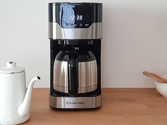 ラッセルホブスのコーヒーメーカー「グランドリップ」実機 ラッセルホブスのコーヒーメーカー「グランドリップ」実機