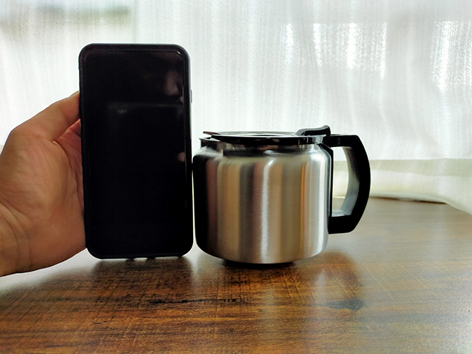 シロカの全自動コーヒーメーカー「カフェばこ SC-A371」実機