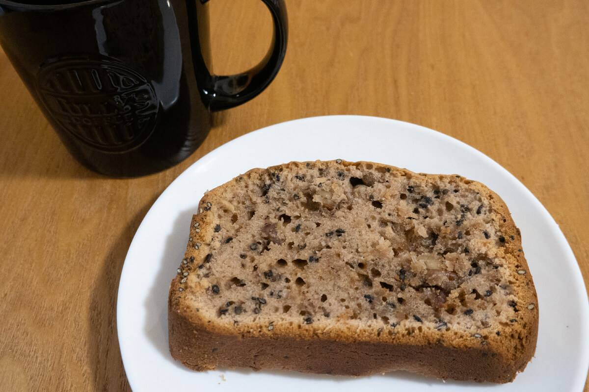「おうちベーカリーSB-1D151」で作った料理 パウンドケーキ