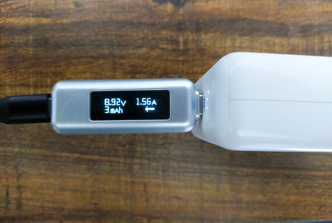 Anker PowerCore III Fusion 5000の出力チェック