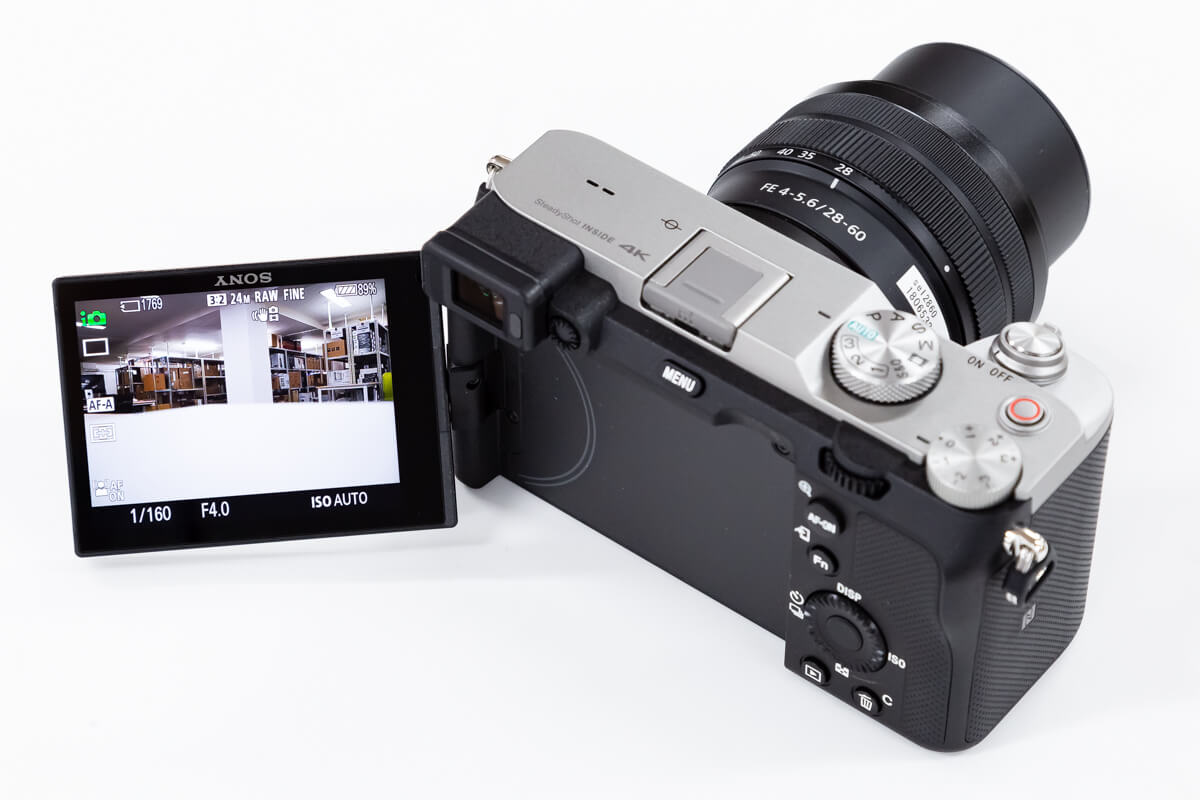 SONY α7C バリアングル液晶