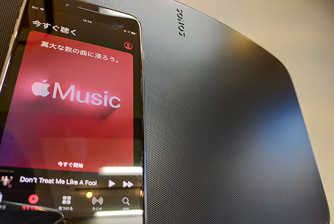 Sonos Fiveの高品質なHi-Fiスピーカー
