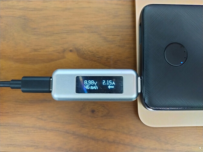 Anker PowerCore Slim 10000 PD 20Wの最大出力