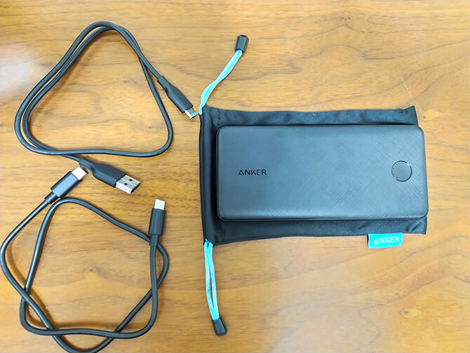 Anker PowerCore Slim 10000 PD 20Wの同梱物