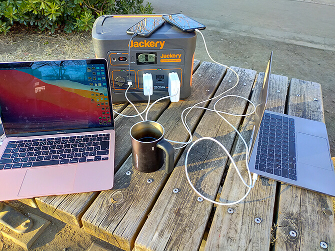Jackeryのポータブル電源 1000の実機レビュー
