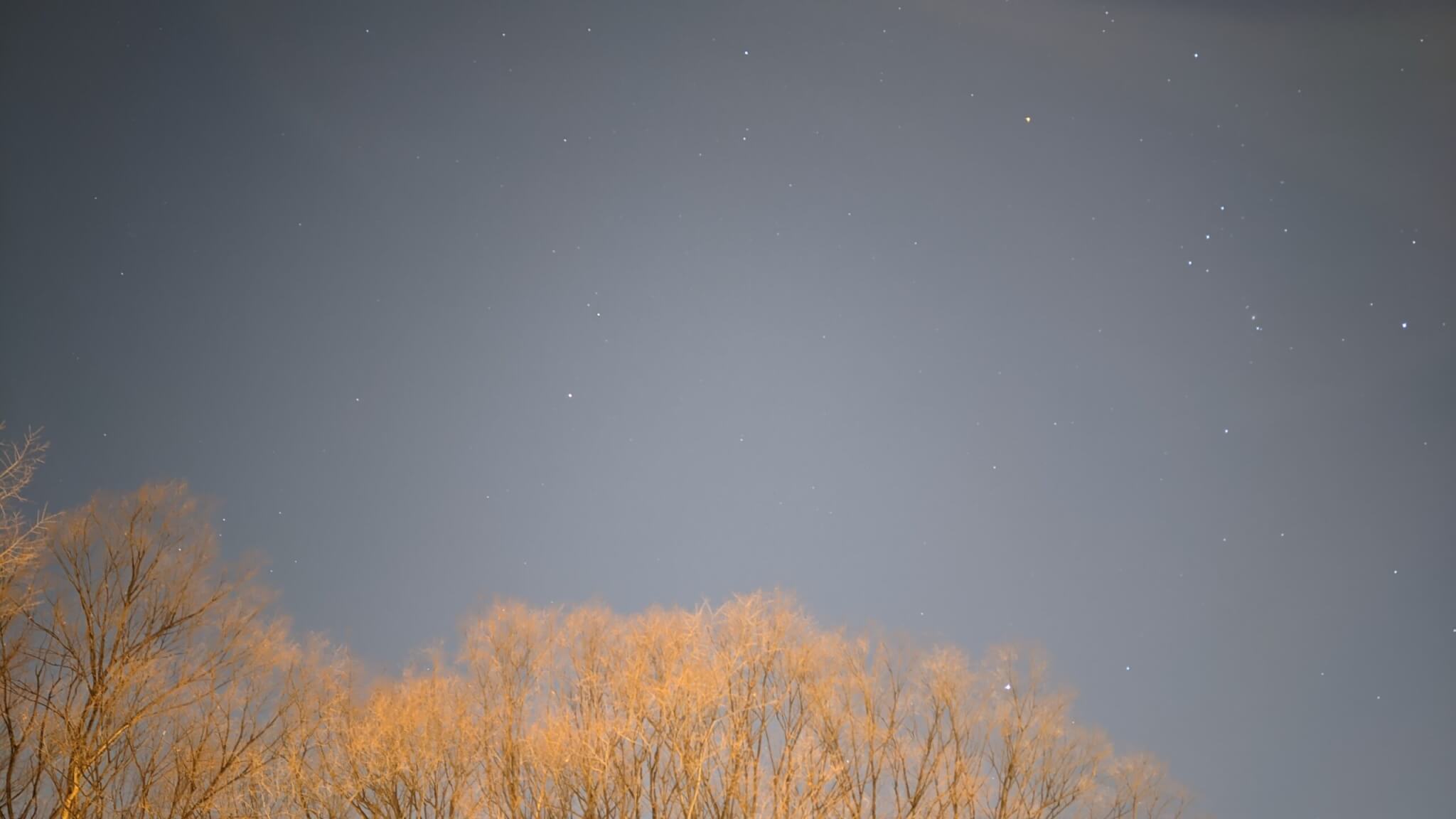 Google Pixel 5の星空撮影モード