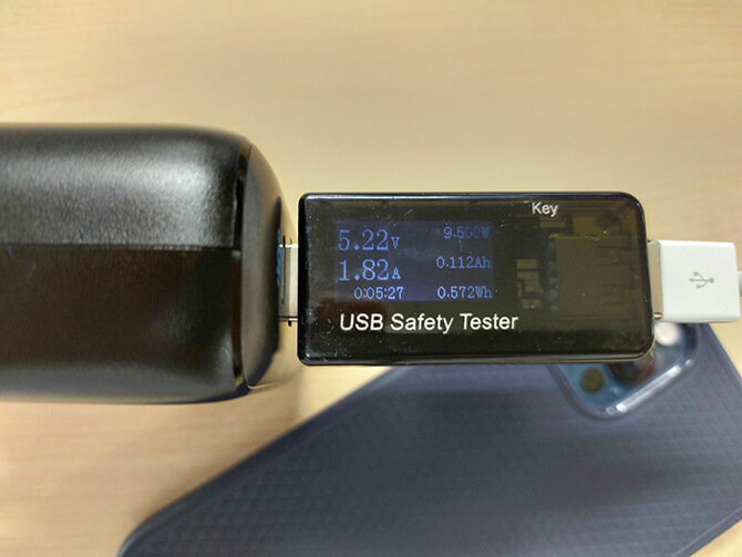 Anker PowerCore Fusion 10000のUSB-A出力