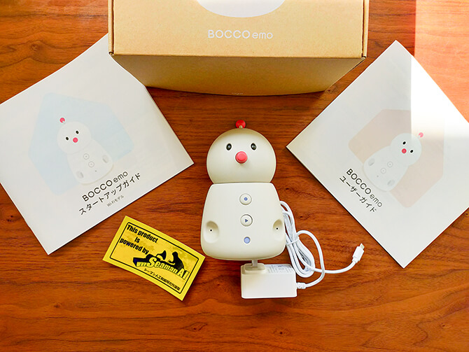 BOCCO emo（ボッコエモ）のセット内容