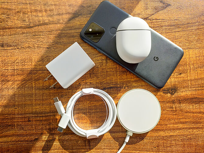 Google Pixel 5の充電規格