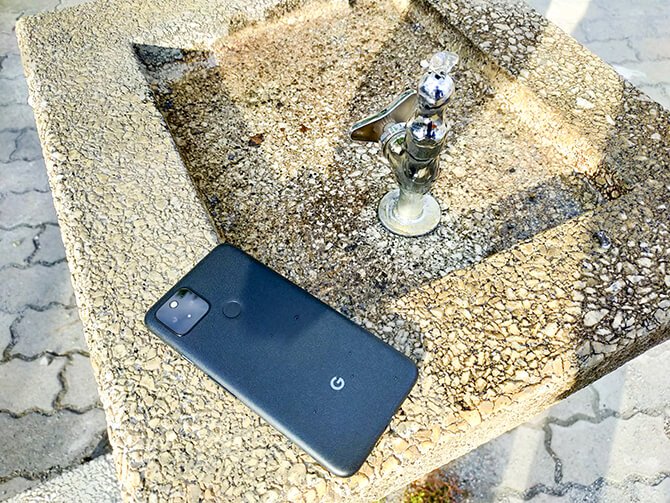 Google Pixel 5はIP68の防塵防水性能