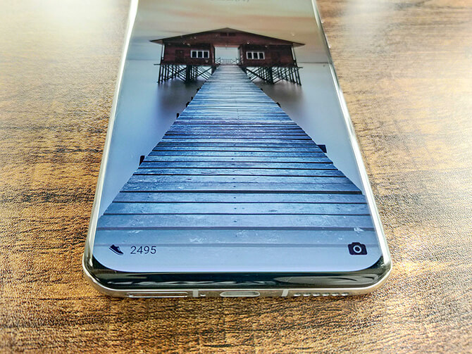 HUAWEI P40 Proの大画面ディスプレイ