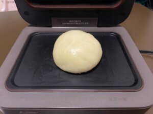 肉まん　トースト後
