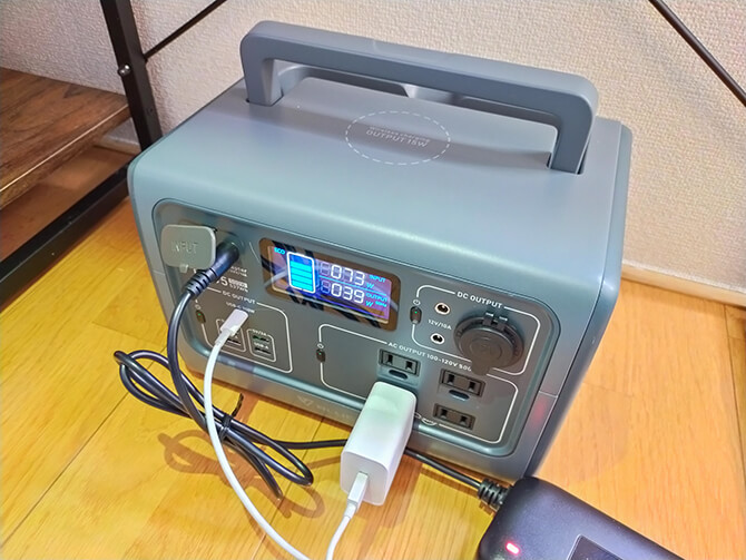BLUETTI EB55の実機レビュー