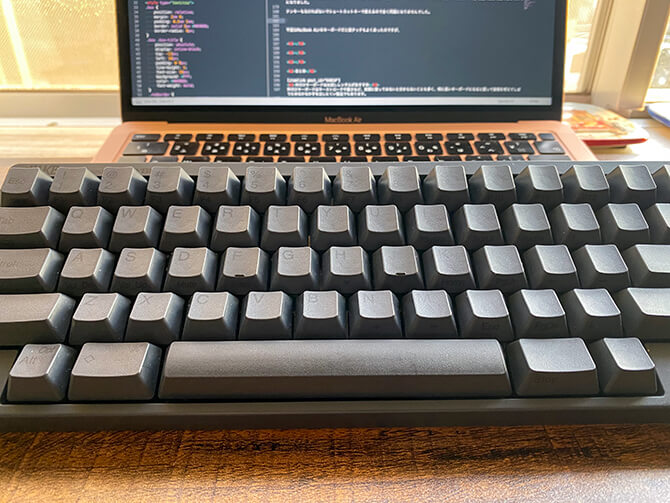 HHKB Professional HYBRID Type-Sを実機レビュー!MacBookの外 HHKB Professional HYBRID Type-Sを実機レビュー!MacBookの外