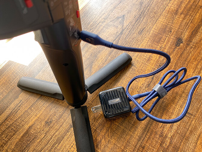 MOZA Mini-Pの充電方法