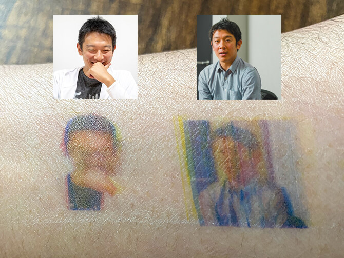 レンティオの社長をタトゥーにしてみた