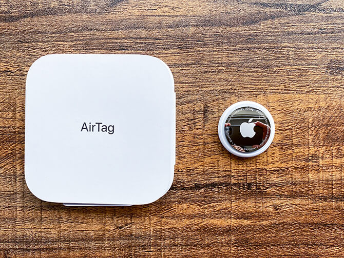 AirTagの実機レビュー