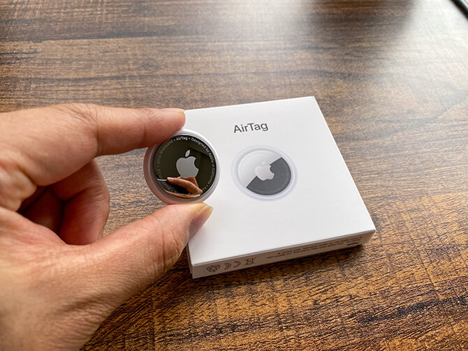 AirTagの実機レビュー