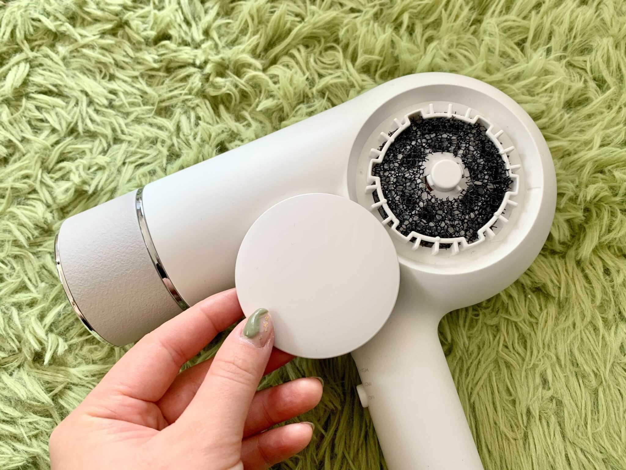 ツインバード ケアドライヤー スポンジ